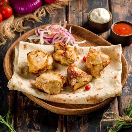 Шашлык из куриной грудки