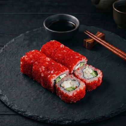 Ролл «Калифорния» с креветкой