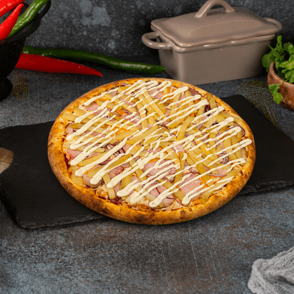 ПИЦЦА С КАРТОФЕЛЕМ ФРИ И БЕКОНОМ-32см