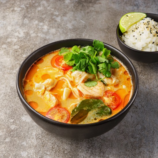 Суп Том Ям с морепродуктами