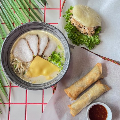 Рамен сырный