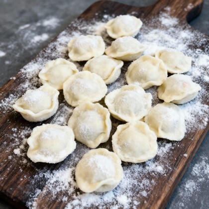 Пельмени куриные замороженные