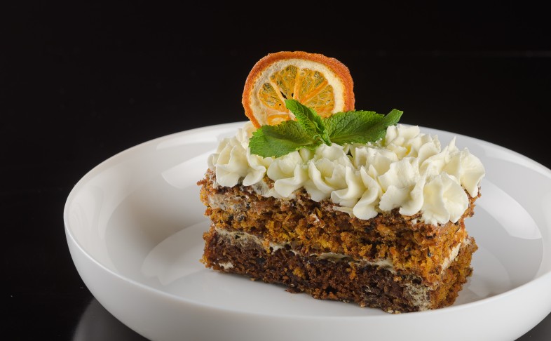 Морковно-ореховый торт