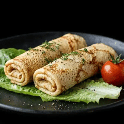 Блины с мясом