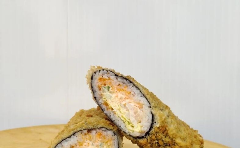 Фаст-ролл с кальмаром