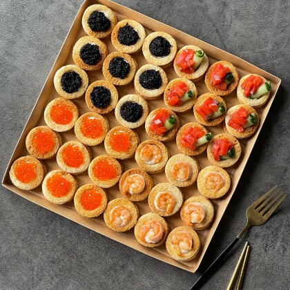 Гастробокс "Ассорти домашних тарталеток" большой набор