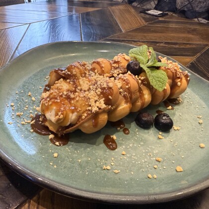 Гонконгская вафля "СНИКЕРС"