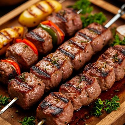 Шашлык из корейки