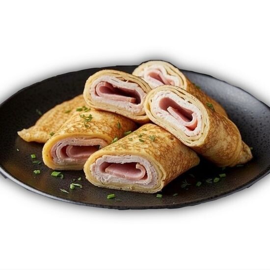 Блин с ветчиной