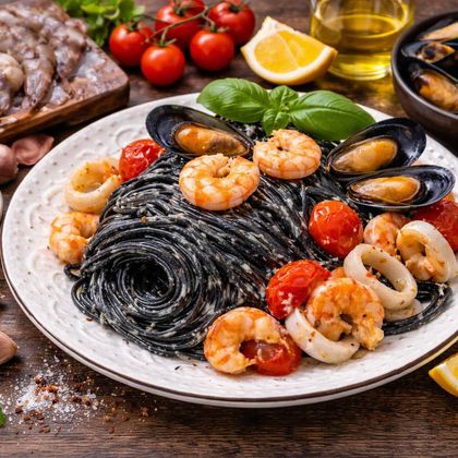 Неро с морепродуктами