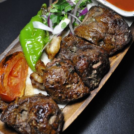 Шашлык из говяжьей печени на выбор