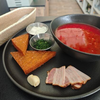 Борщ с говядиной