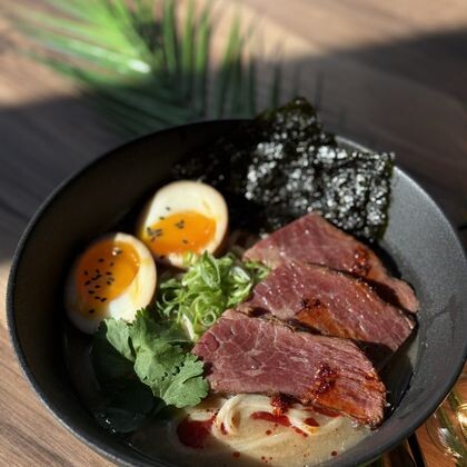 Суп «Рамен с пастрами»