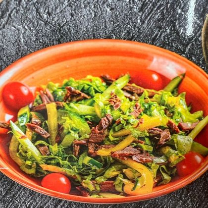 Салат «Бахор мясной»