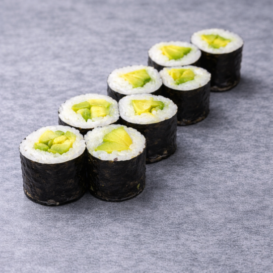 Маки ролл с авокадо