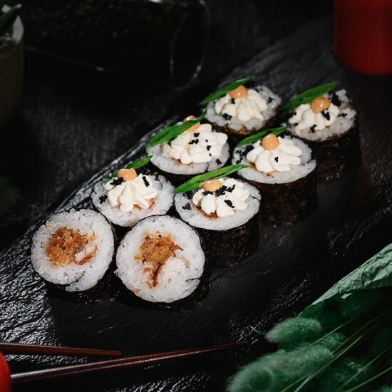 Кранч с угрем