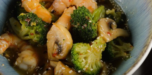 Поке с креветкой