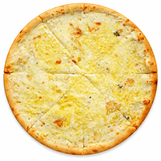 Пицца «Четыре сыра» со сливочным соусом