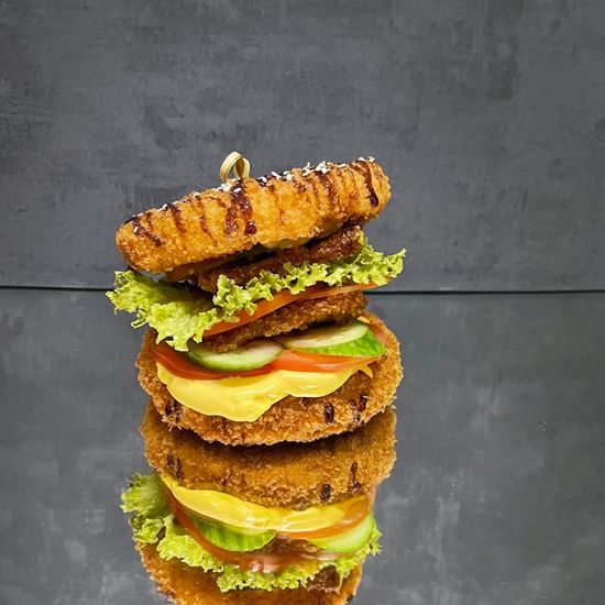 Суши-Бургер мясной