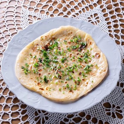 Хычины с картофелем и сыром