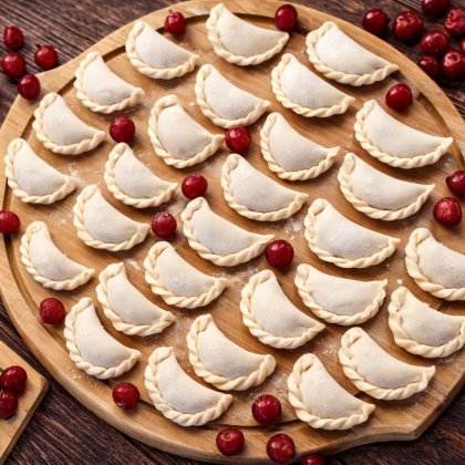 Вареники с вишней п/ф