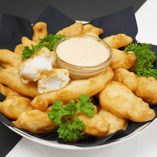 Филе судака в кляре