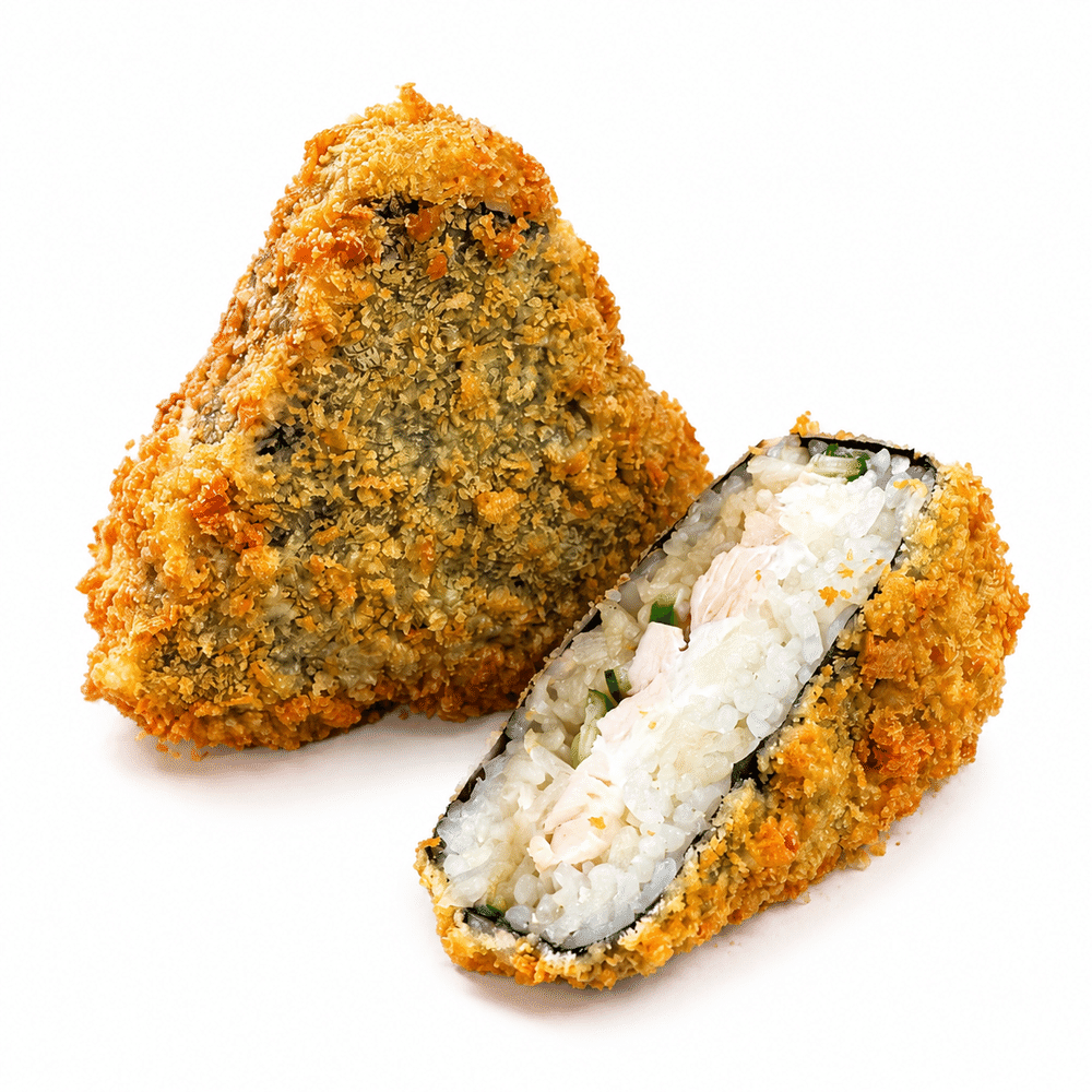 Онигири с курицей Темпура
