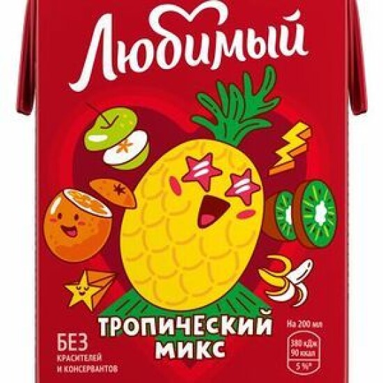 Любимый Тропический микс