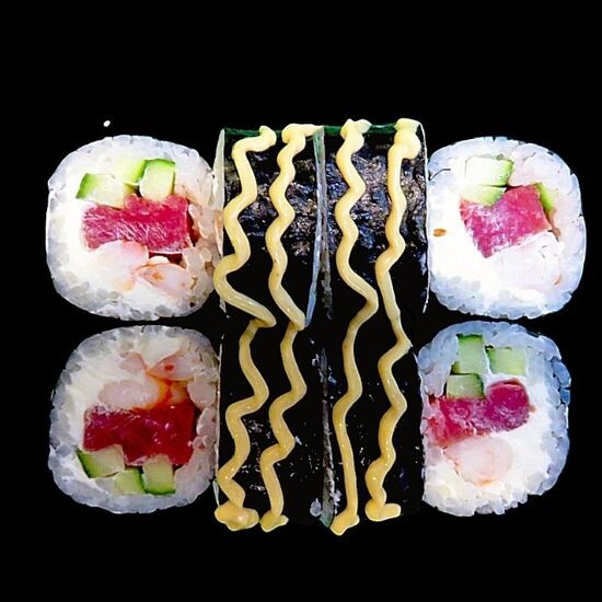 Ролл премиум креветки-тунец