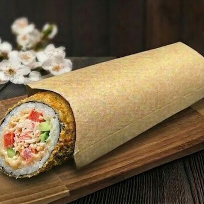 Шаверма в темпуре со снежным крабом