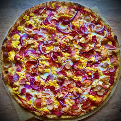 Пицца «Мясной удар»