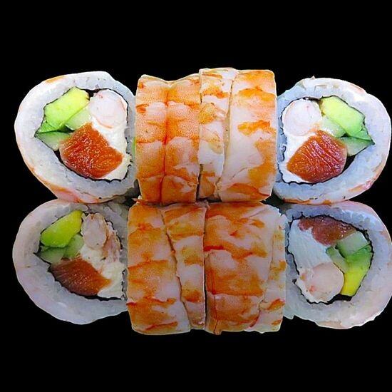 Ролл премиум с креветками