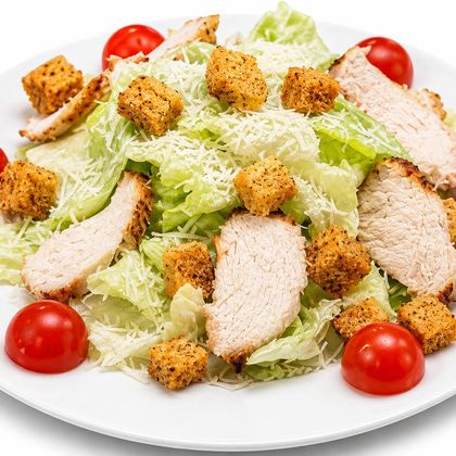Салат «Цезарь» с курицей