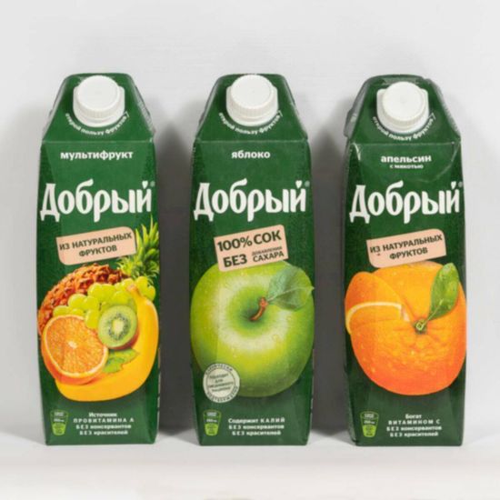 Соки в ассортименте