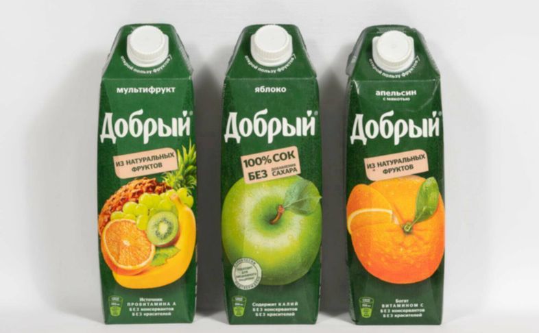 Соки в ассортименте