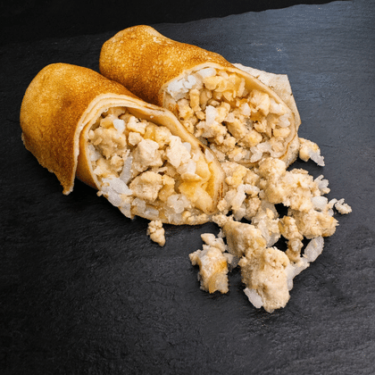 Блинчики с мясом и рисом