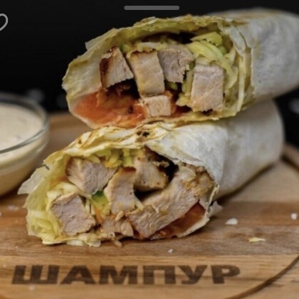 Шаурма по-Ливански со свининой