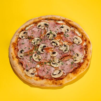 Ветчина и грибы