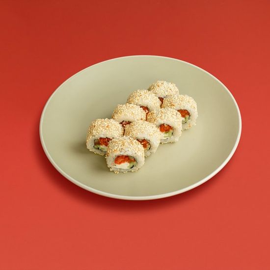 Аляска с лососем