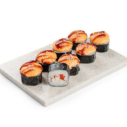 Запеченный с курицей
