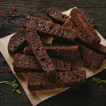 Гренки с чесноком