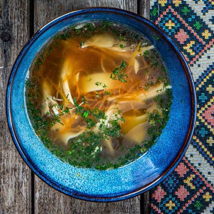 Суп куриный