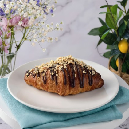 Круассан со сгущенкой