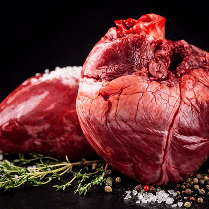 Сердце телятина охлажденное