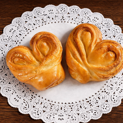 Плюшка с сахаром