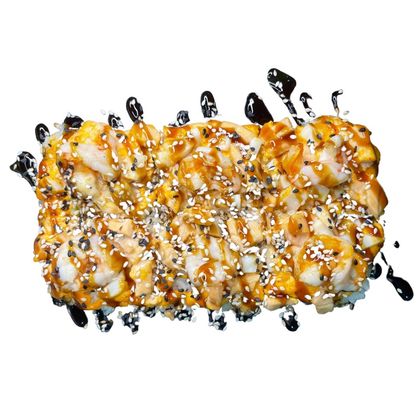 Морская японская пицца