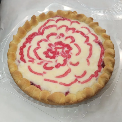 Чизкейк малиновый