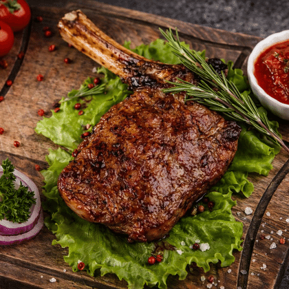 Стейк из говядины на гриле