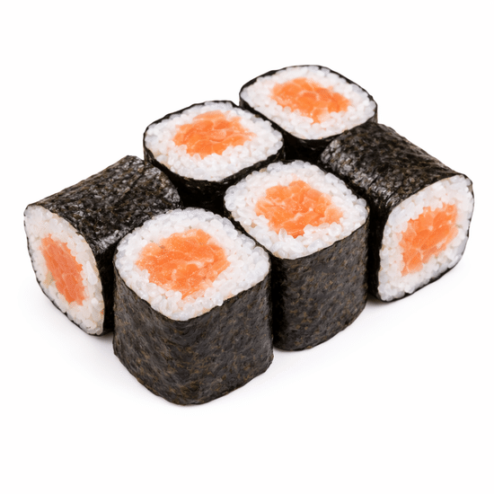 Мини ролл с лососем