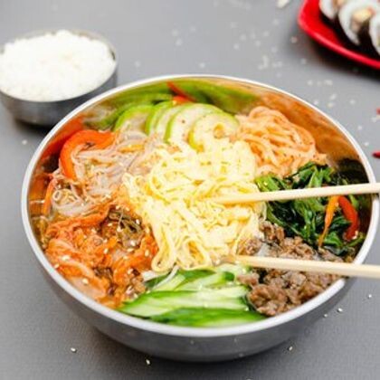 Куксу с говядиной/Kuksu with beef